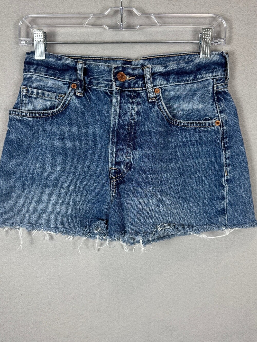 Forever 21 Premium Women's 26 Denim Cutoff Shorts Button Fly